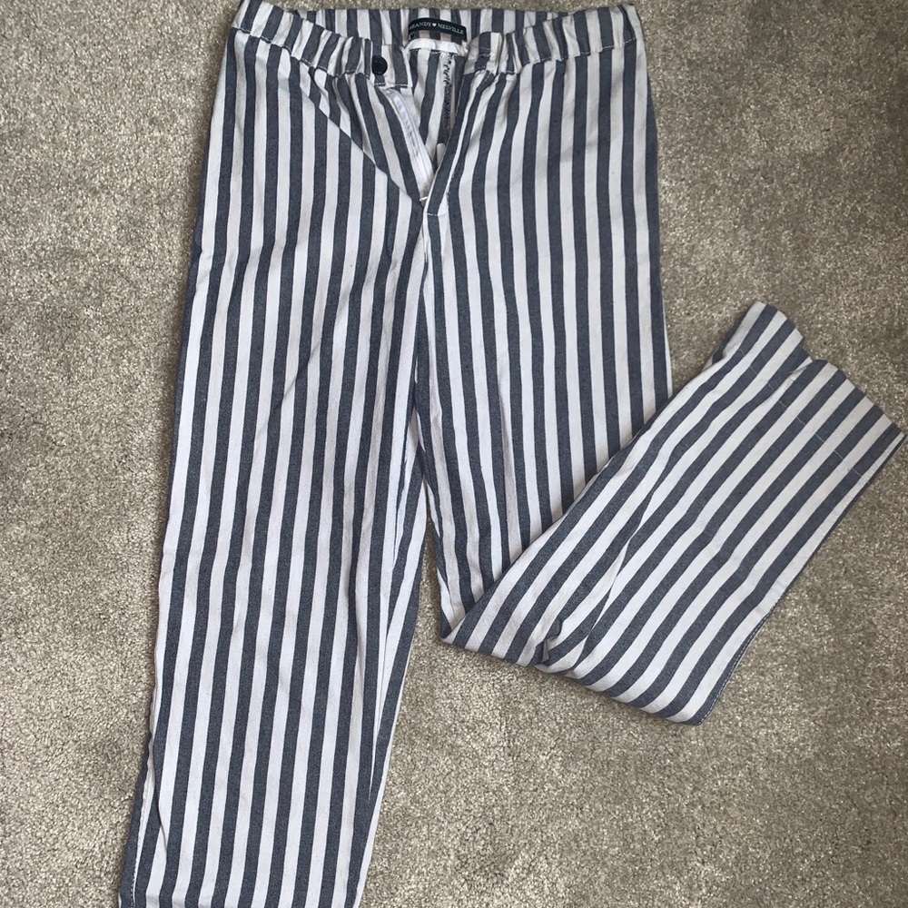 brandy Melville striped pants